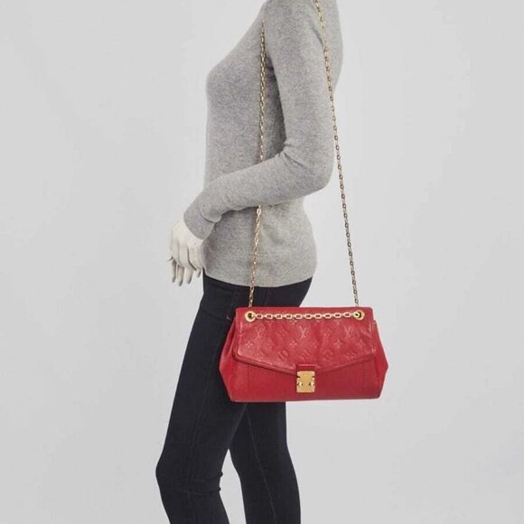 Louis Vuitton Cerise Monogram Empreinte Leather St Germain PM Bag - Picture 12 of 12